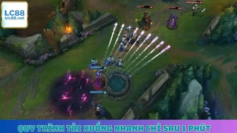 Quy trình tải xuống nhanh chỉ sau 1 phút